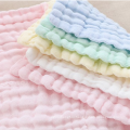 Multicolored Cotton Baby Muslin Washcloths
